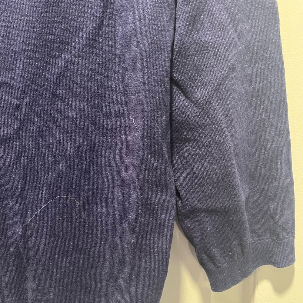 Kate Spade Women's Navy Cardigan with Bow Detail - Size L - Picture 15 of 16